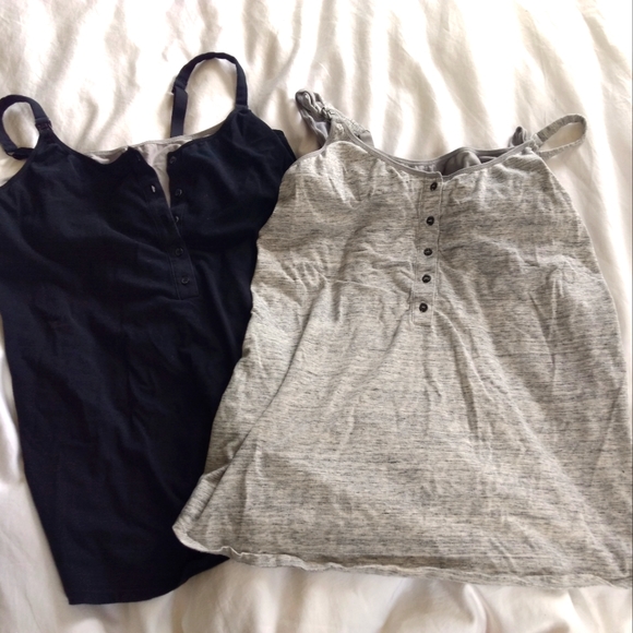 Maternity/Nursing Tops (set of 2) - Picture 1 of 3